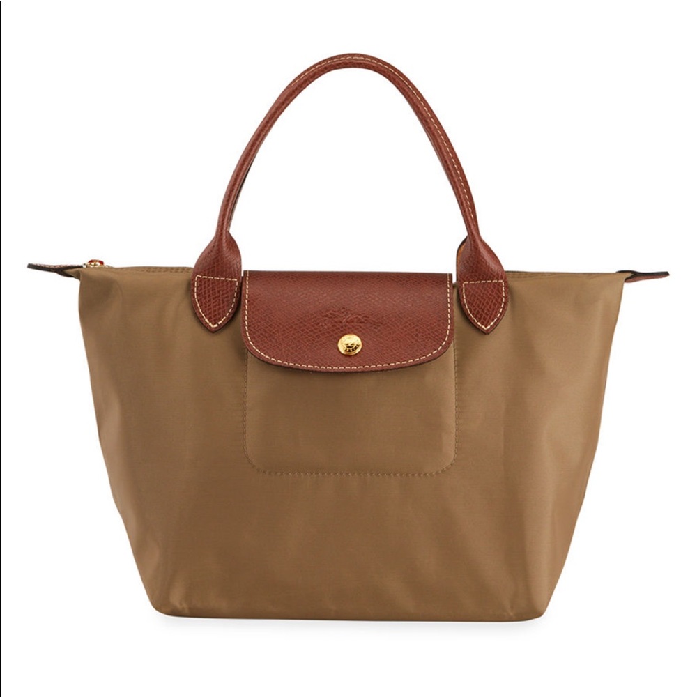 Small longchamp Le Pliage tote